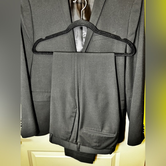 H&M Black Skinny Fit Suit - Picture 4 of 8